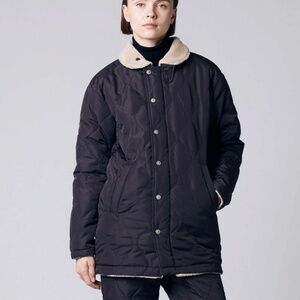 TAION Unisex Military Reversible Down + Boa N-1 Type Jacket